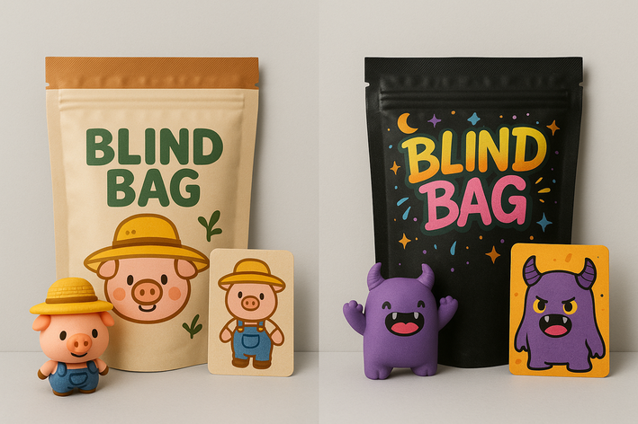 少量也能做盲袋！客製鋁袋彩色印刷，只要1000個起訂｜打造品牌限定驚喜包裝