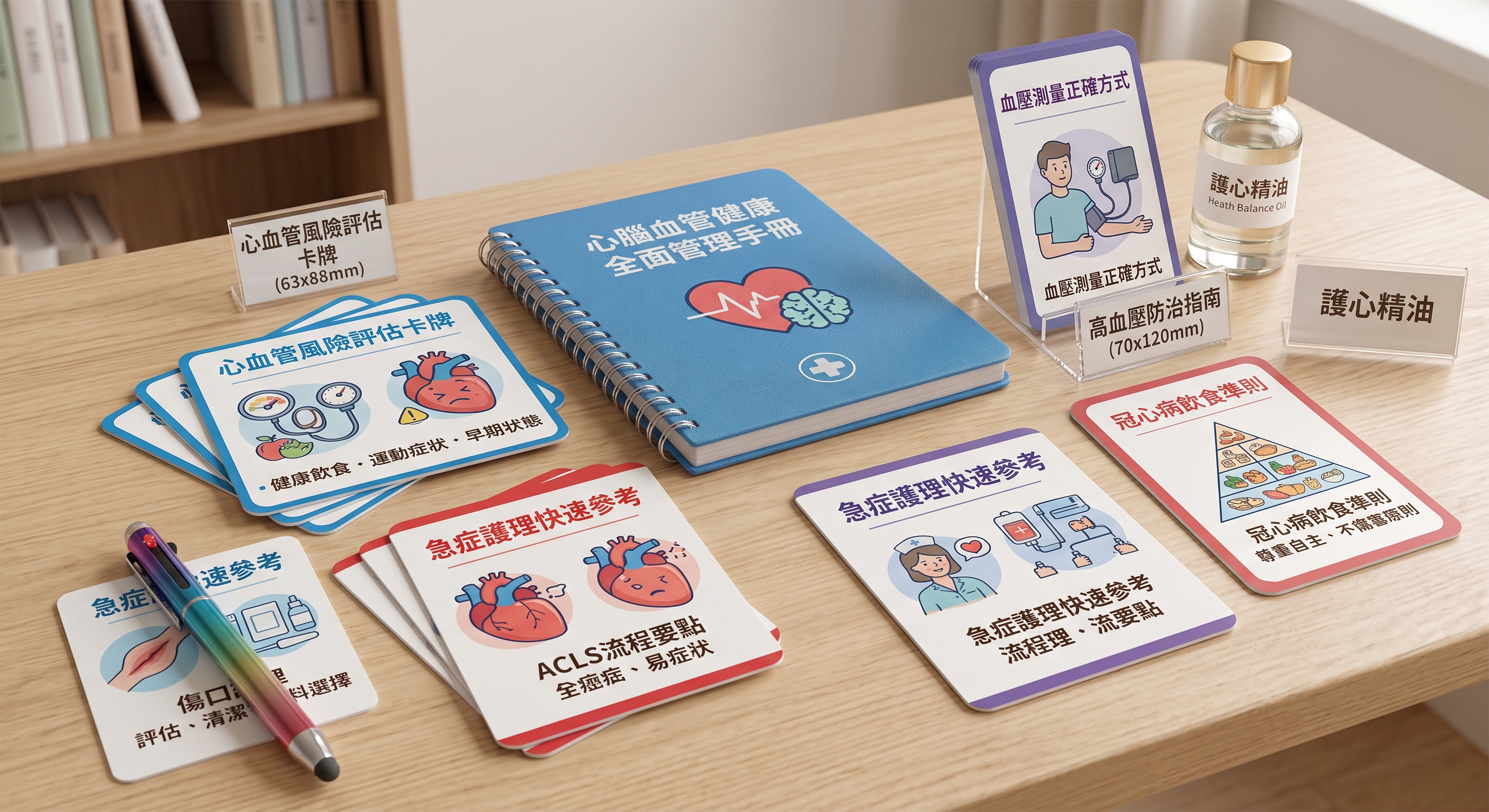護理教學卡牌製作｜適合反覆使用的耐用卡材怎麼選？