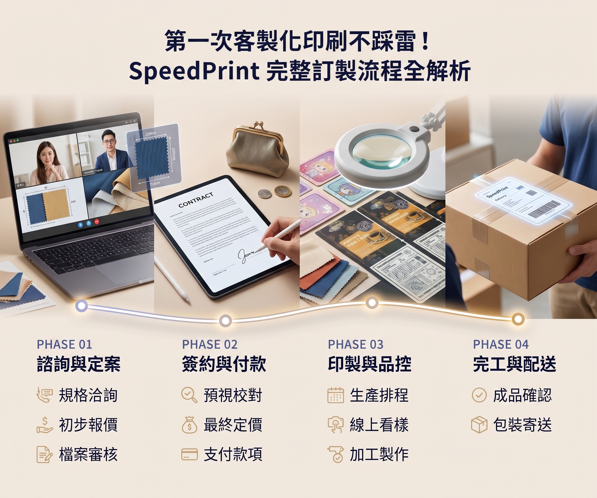 第一次客製化印刷不踩雷！SpeedPrint 完整訂製流程全解析